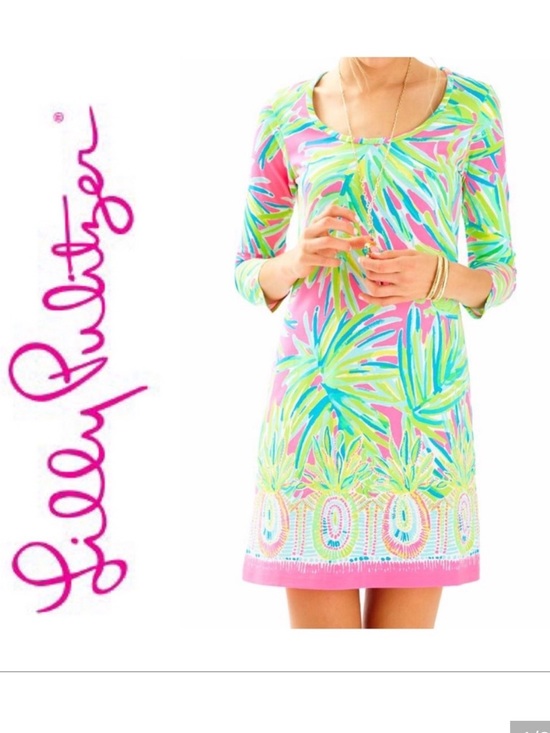 Lilly Pulitzer Dresses & Skirts - NEW Lilly Pulitzer Beacon Dress in Tiki Pink size XS